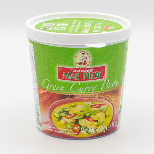 Mae Ploy Vegetarian Green Thai Curry Paste
