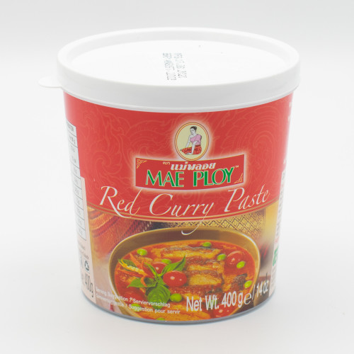 Mae Ploy Vegetarian Red Thai Curry Paste