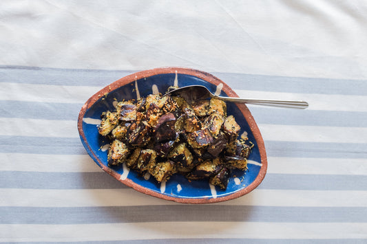 Aubergine and Coconut Fry Recipe