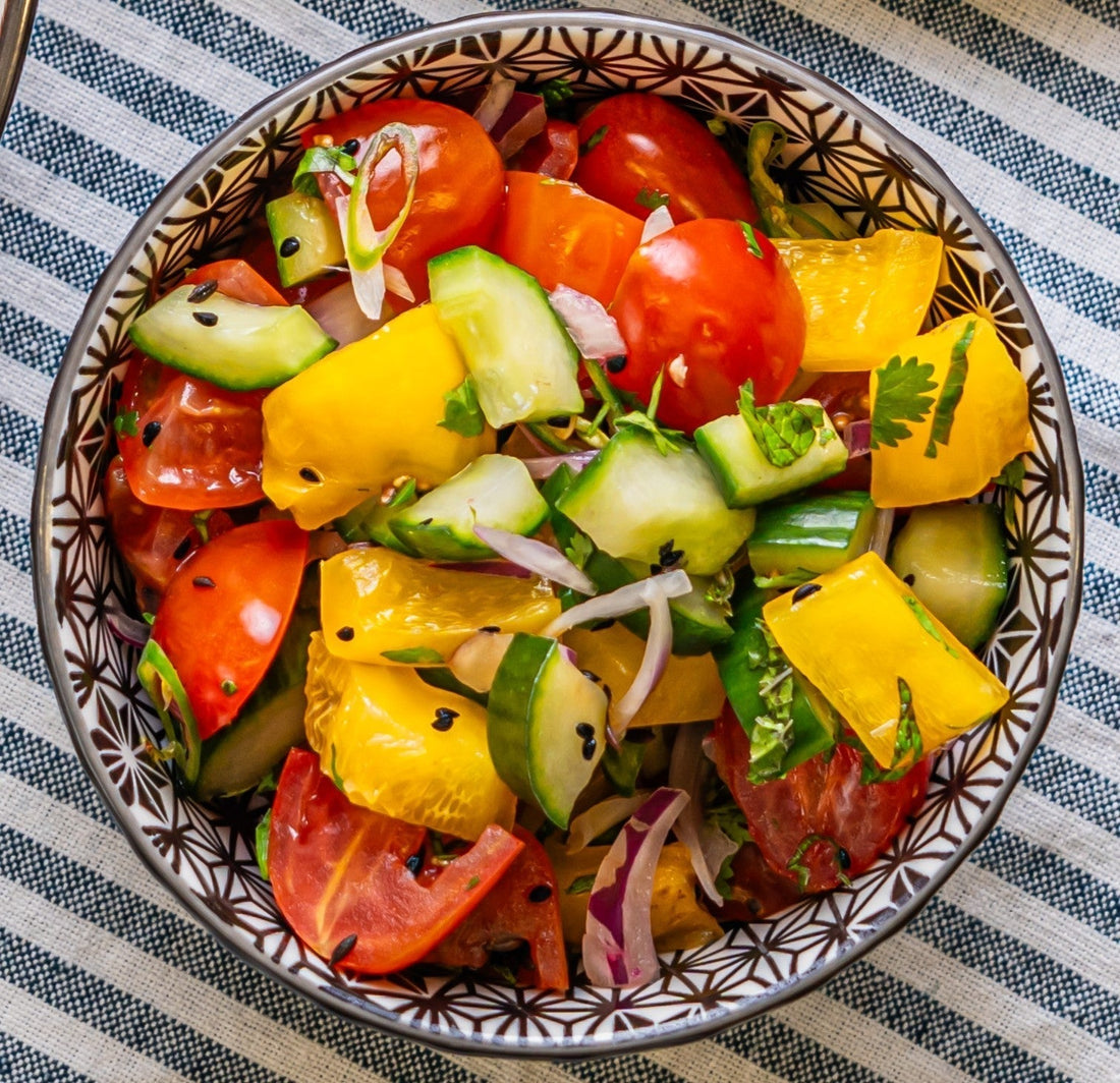 Kachoombar Salad Recipe