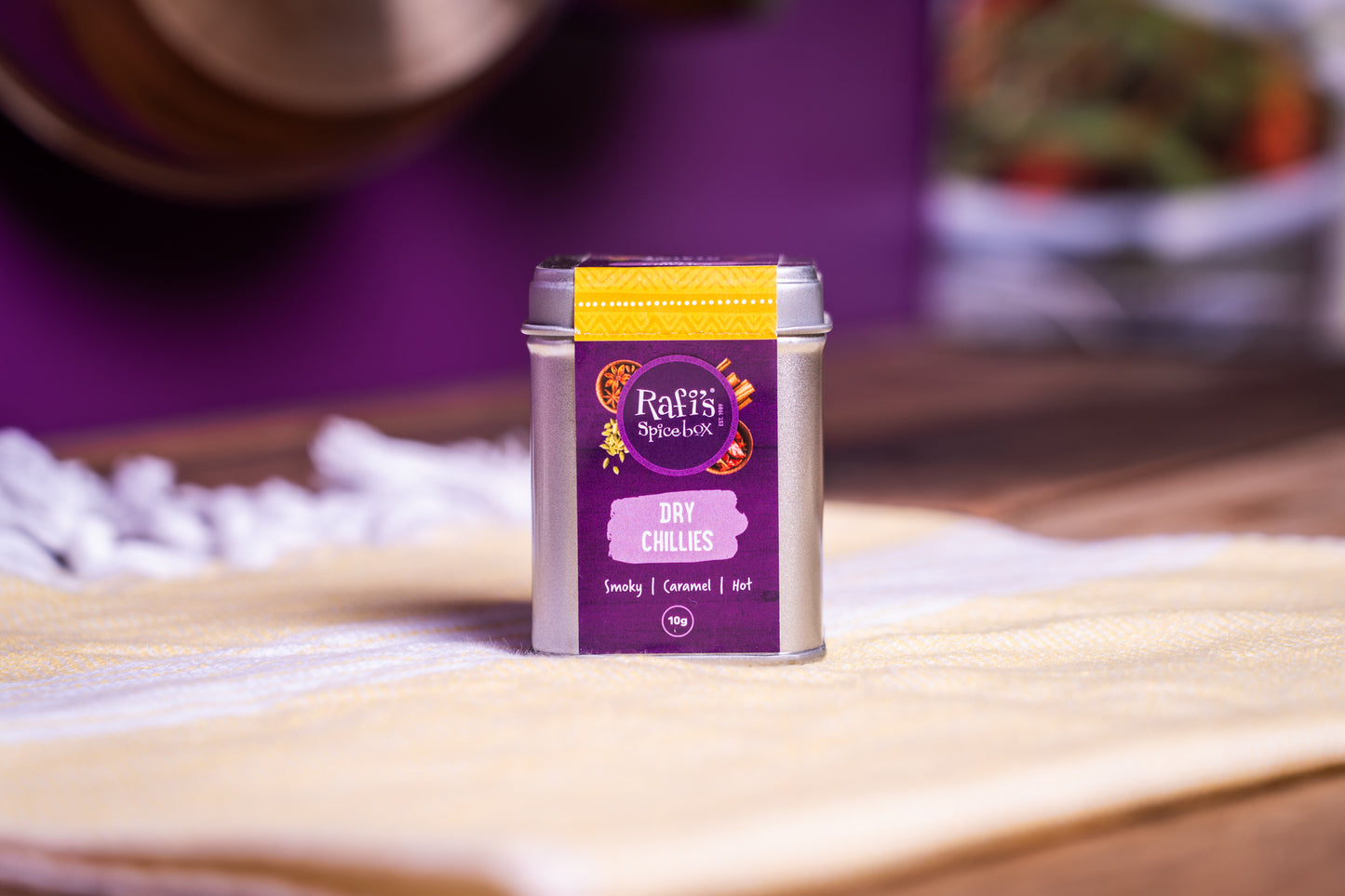 Dry Chillies Spice Tin