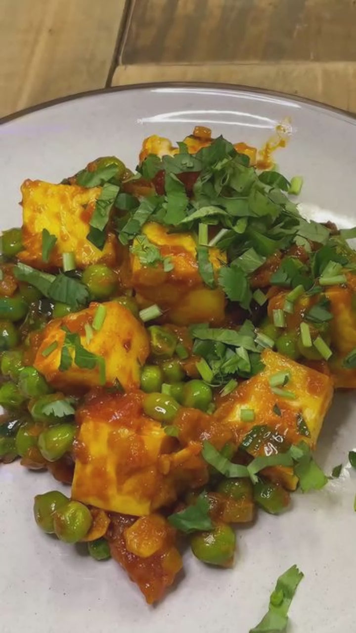 Mattar Paneer Rafi's Spicebox