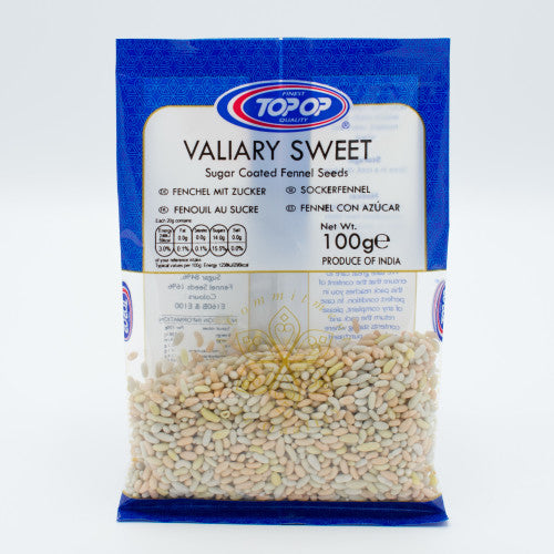 Top-Op Valiary Sweet (Sugar Coated Fennel Seeds)