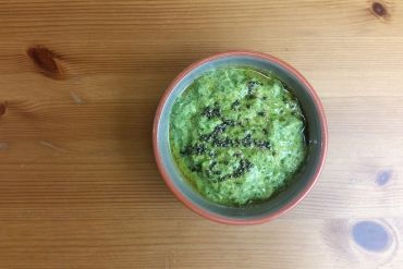 Spring Onion and Mint Chutney 