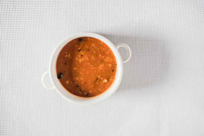 Rasam (Tomato and Lentil Soup) 