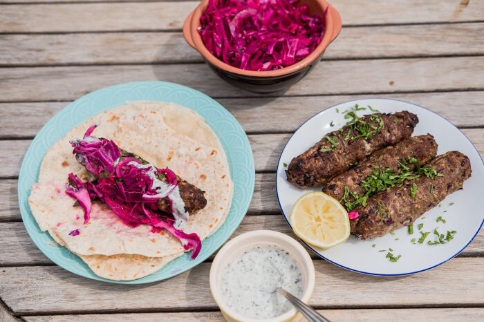 Seekh Kebab (Minced Meat Kebabs) 