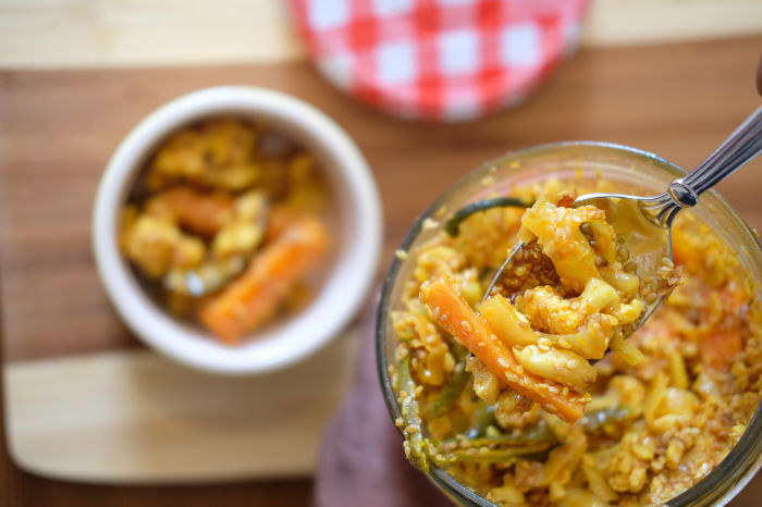 Malay Mixed Vegetable Pickle (Acar)