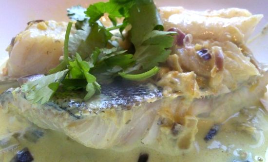 Mild South Indian Fish Curry