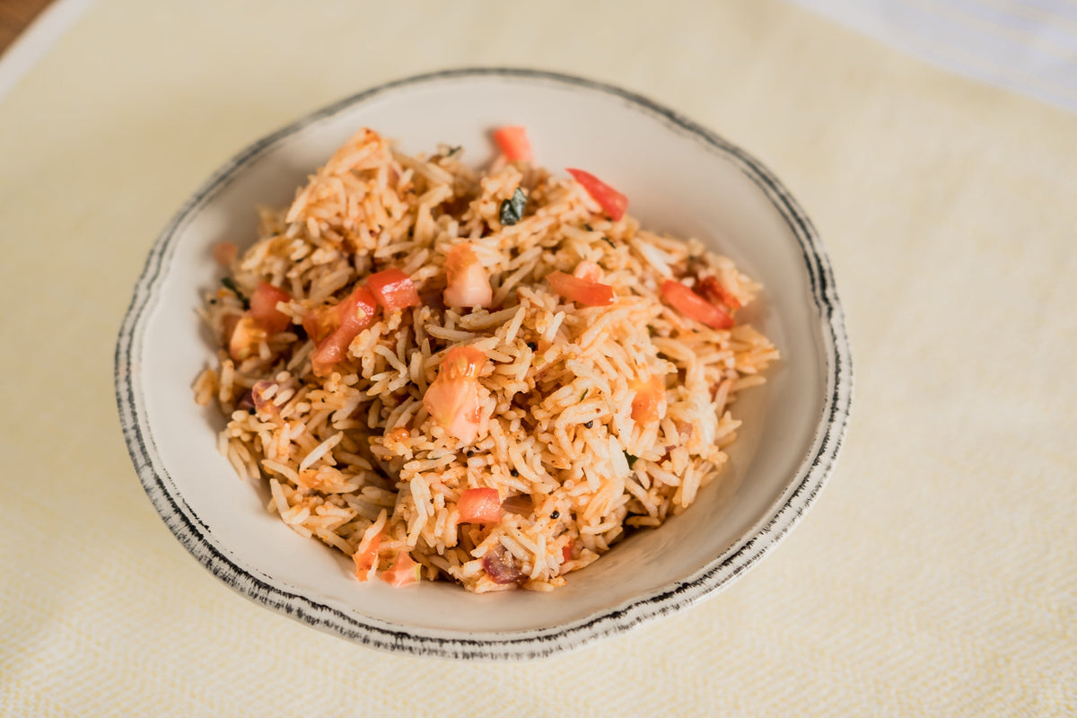South Indian Tomato Rice Recipe – Rafi's Spicebox
