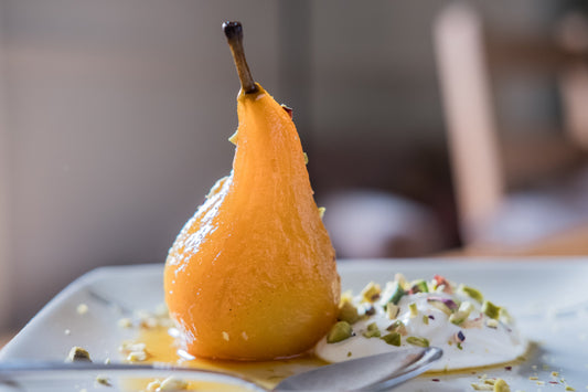 Spiced Poached Pears 