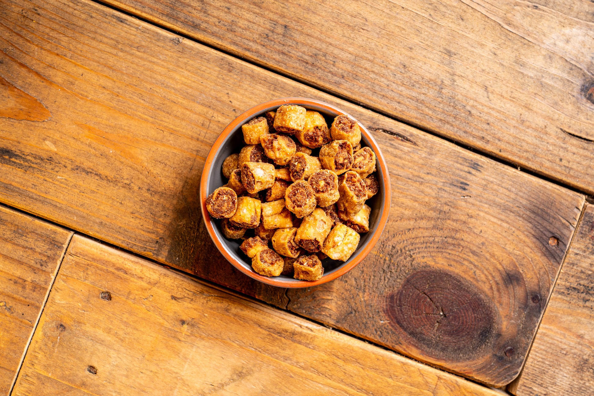 Bakarwadi Swirls (Indian Snacks)