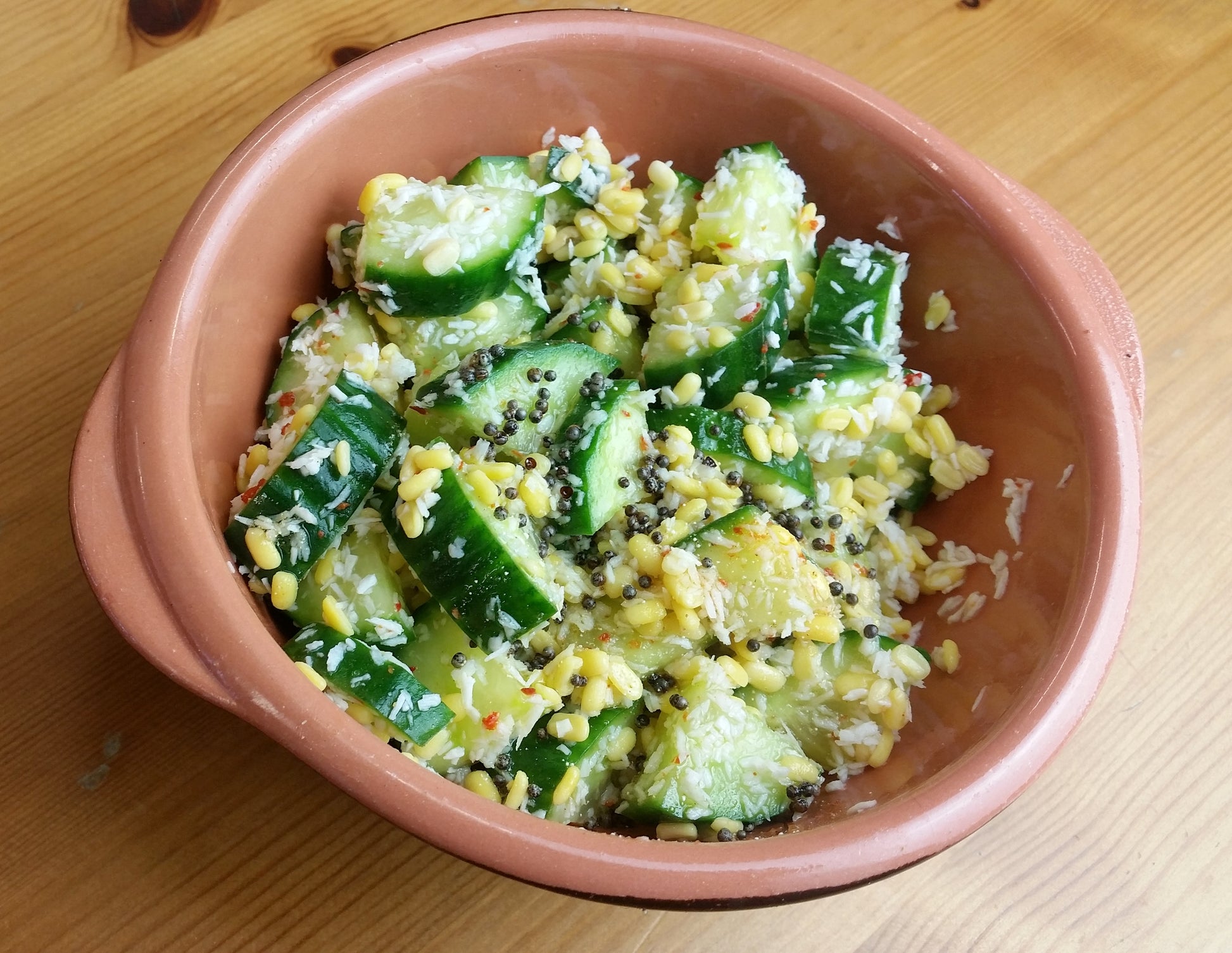 Cucumber, Moong Dhal and Coconut Salad Spice Mix