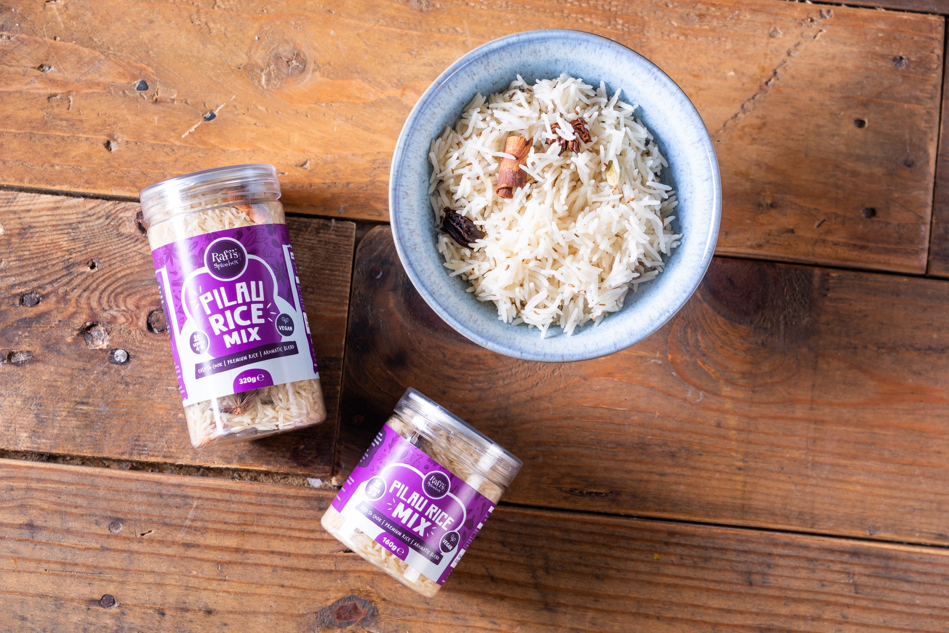 Rafi's Pilau Rice Jars