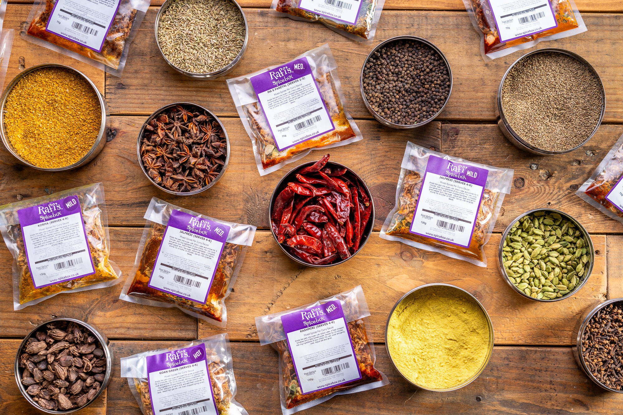 Rafi's Spicebox Indian Discovery Bundle