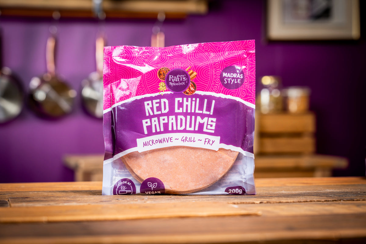 Red Chilli Papadums