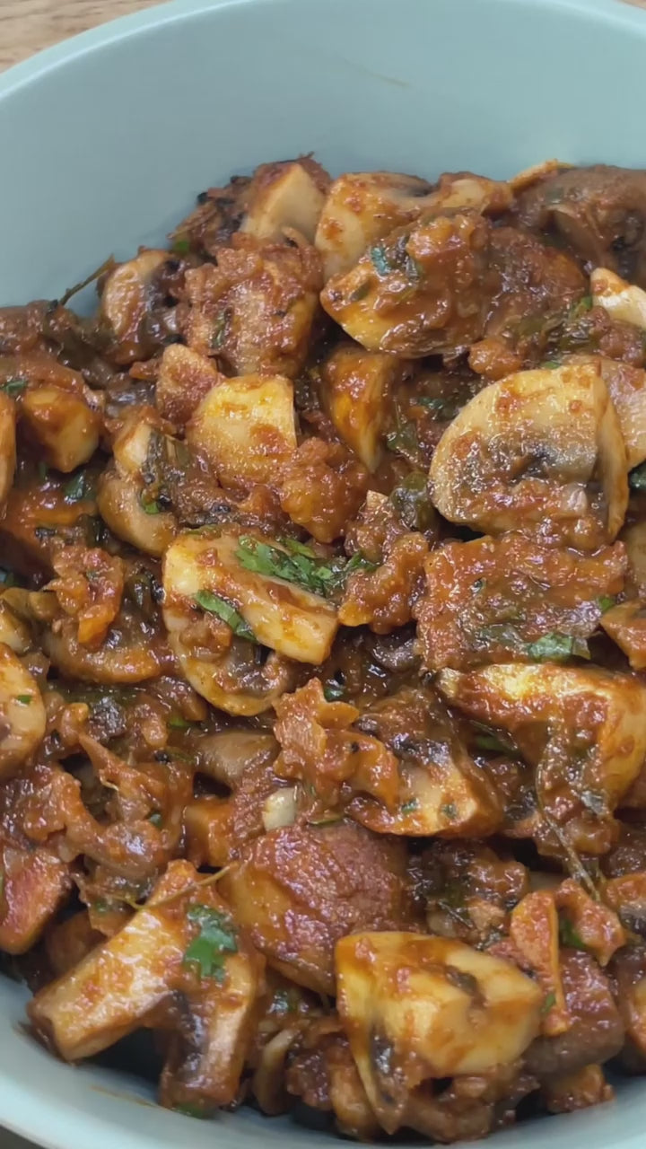 Mushroom Bhajee