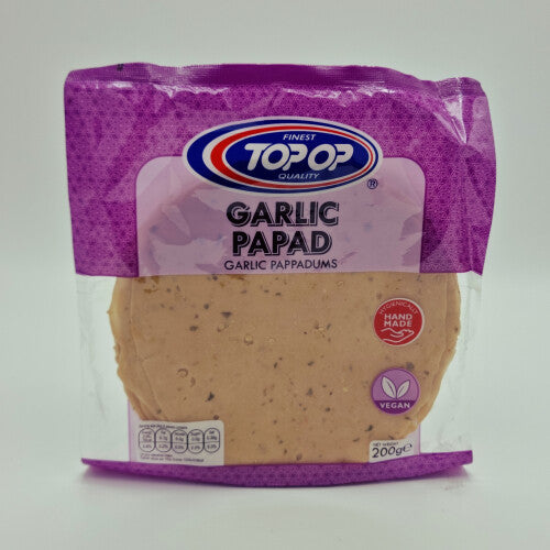 Top-Op Garlic Papads