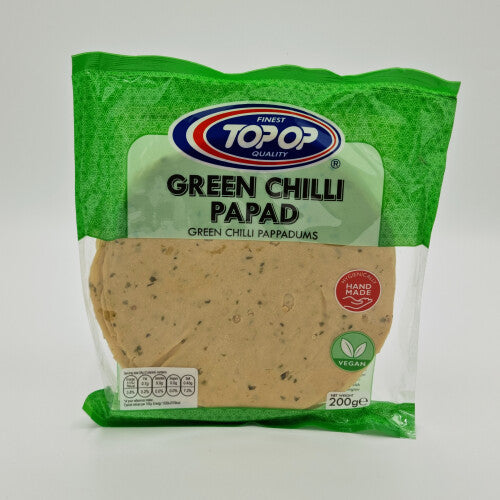 Top-Op Green Chilli Papads